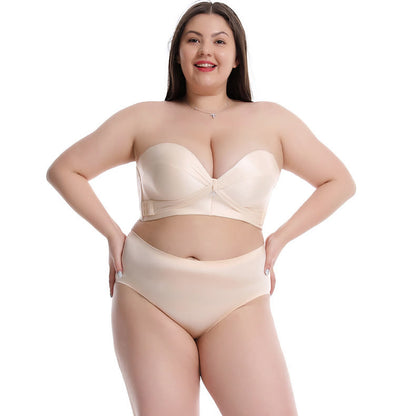 Soutien-gorge sculptant sans bretelles à décolleté cœur - image 1