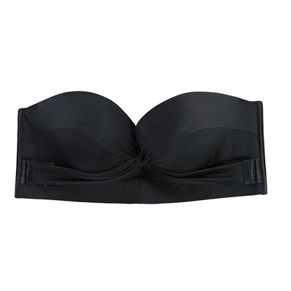 Soutien-gorge sculptant sans bretelles à décolleté cœur - Noir - 42/ 95 °F - image 2