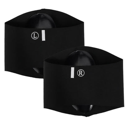 Sangles de soutien plantaire en silicone (2 pièces) - Noir - L - image 5