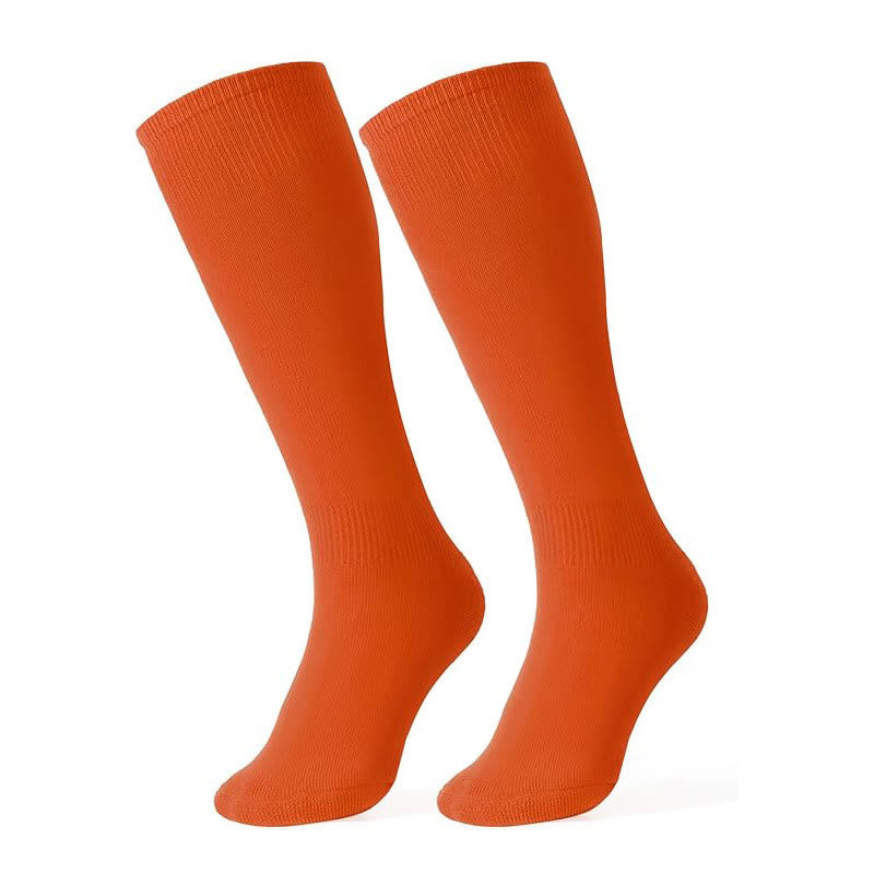 Chaussettes de tennis montantes à séchage rapide (6 paires) - Orange - EU38-45 (US5-11) - image 7