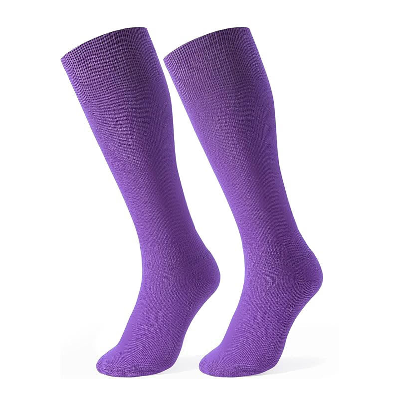 Chaussettes de tennis montantes à séchage rapide (6 paires) - Violet - EU38-45 (US5-11) - image 14