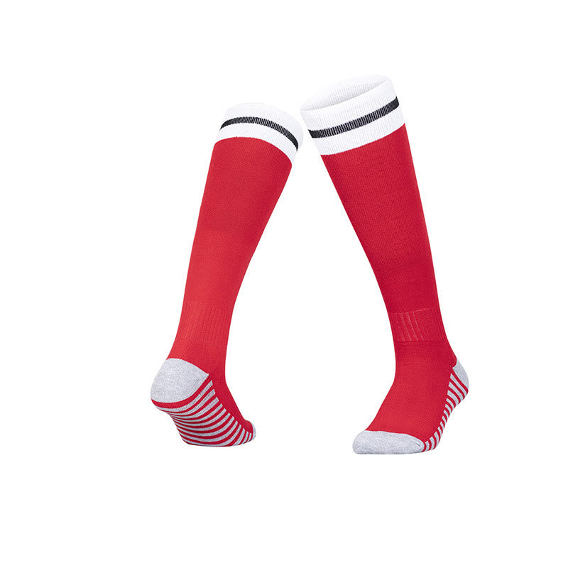 Chaussettes hautes de football (5 paires) - Rouge - EU39-44(US6-10) - image 8