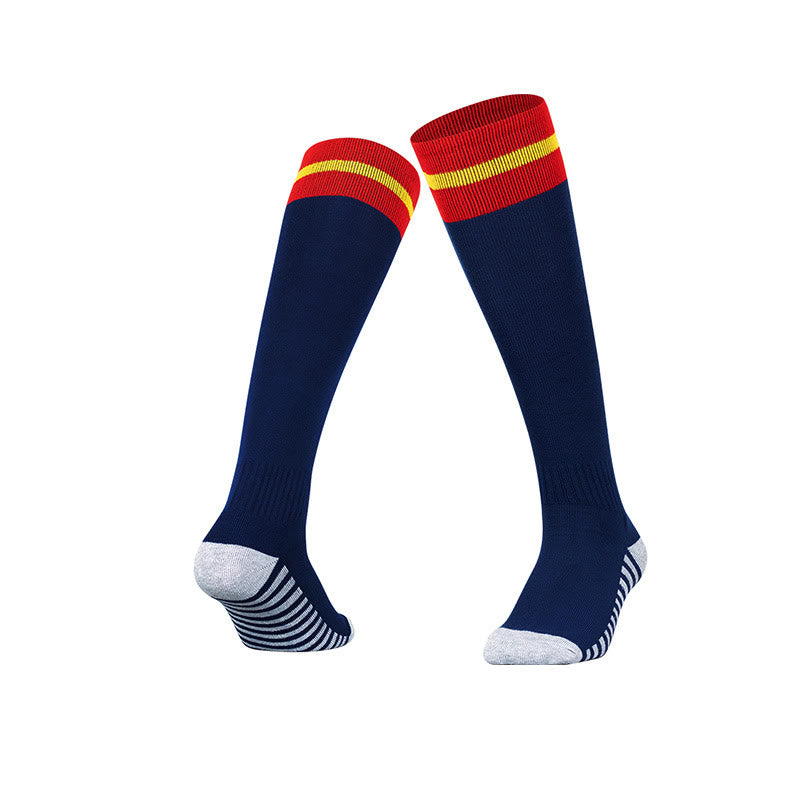 Chaussettes hautes de football (5 paires) - Bleu marine - EU39-44(US6-10) - image 10