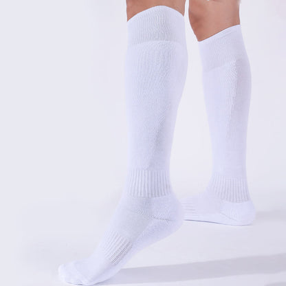 Chaussettes de compression blanches grandes tailles (3 paires) - image 1