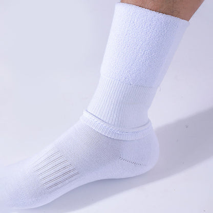 Chaussettes de compression blanches grandes tailles (3 paires) - image 4