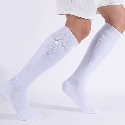 Chaussettes de compression blanches grandes tailles (3 paires) - image 0