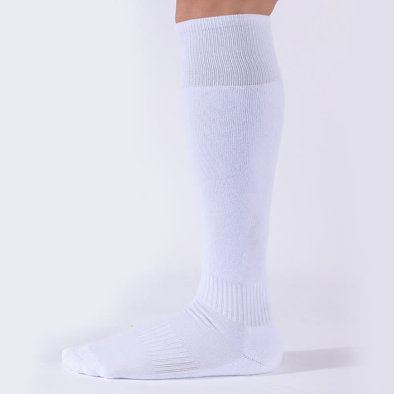 Chaussettes de compression blanches grandes tailles (3 paires) - image 3