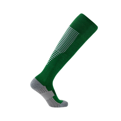 Chaussettes hautes style sport (4 paires) - Vert - EU38-45 (US5-11) - image 10