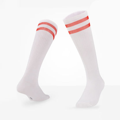 Chaussettes de football respirantes montantes (5 paires) - Blanc-A - UE39-44 (US6-10) - image 13
