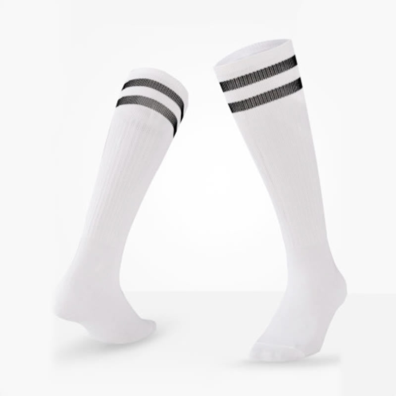 Chaussettes de football respirantes montantes (5 paires) - Blanc - UE39-44 (US6-10) - image 14