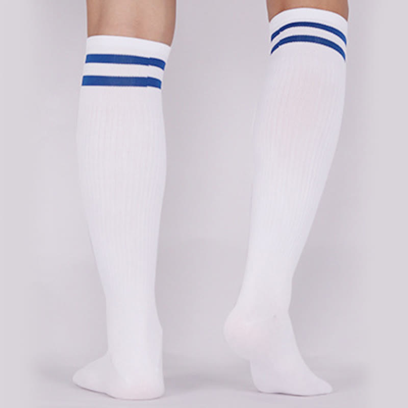 Chaussettes de football respirantes montantes (5 paires) - image 1