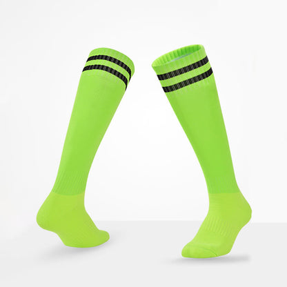 Chaussettes de football respirantes montantes (5 paires) - Vert clair - UE39-44 (US6-10) - image 17