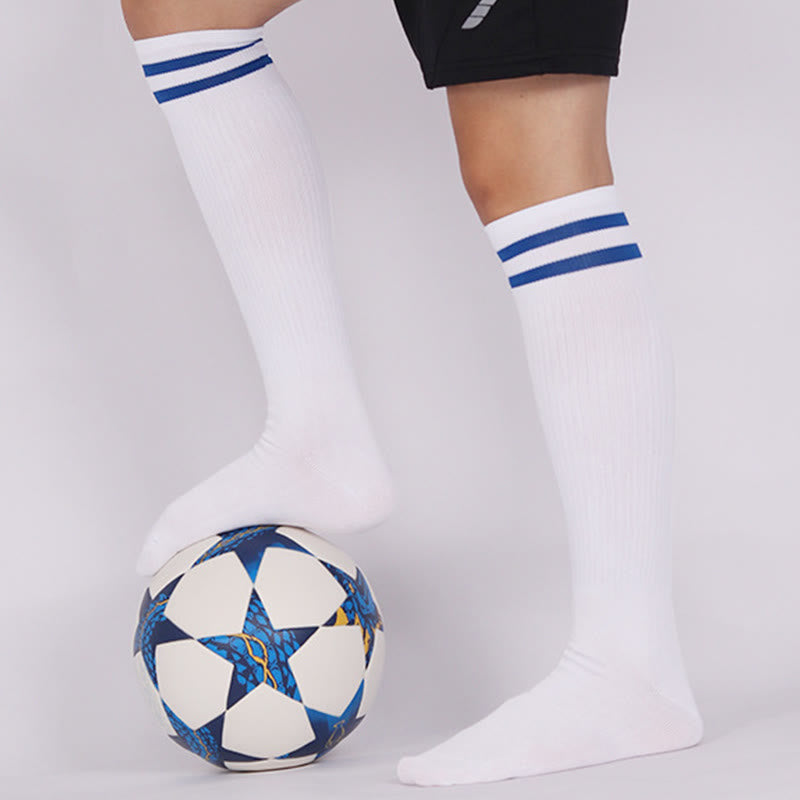 Chaussettes de football respirantes montantes (5 paires) - image 0