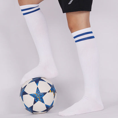Chaussettes de football respirantes montantes (5 paires) - image 0