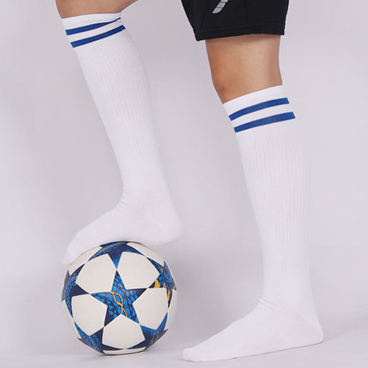 Chaussettes de football respirantes montantes (5 paires) - image 0