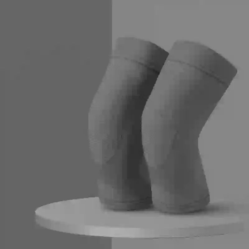 Leggings de soutien respirants avec genouillères (2 pièces) - Noir - L - image 2
