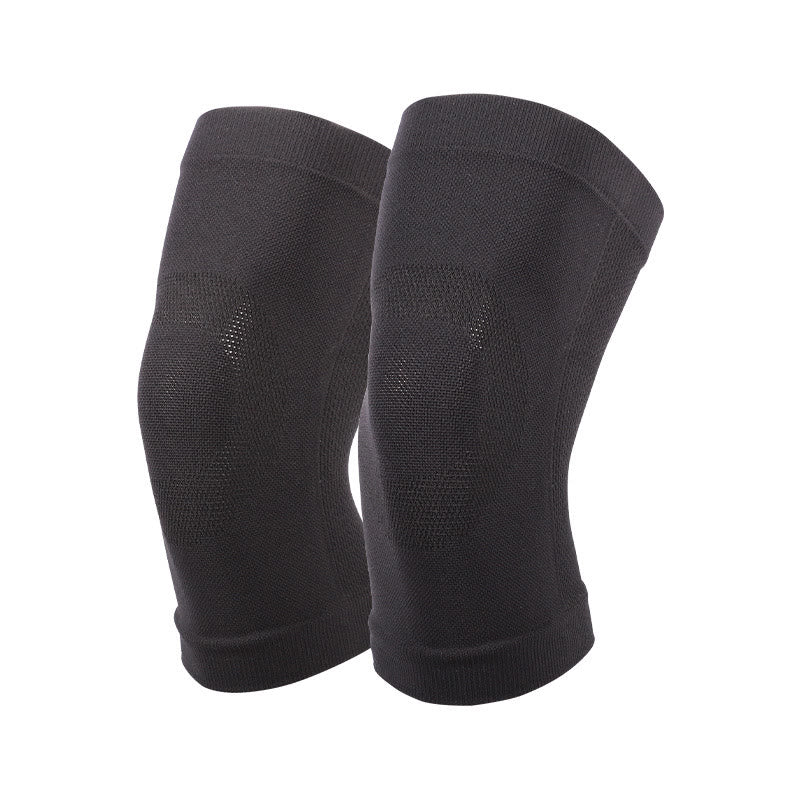 Genouillères de soutien sans couture (2 paires) - Noir - XL - image 1