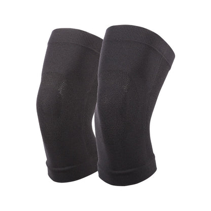 Genouillères de soutien sans couture (2 paires) - Noir - XL - image 1