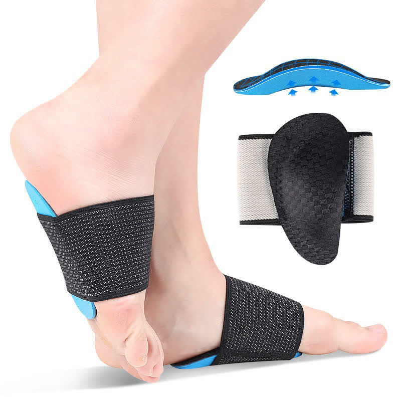 Bandage élastique, orthèse de voûte plantaire ajustable - image 1
