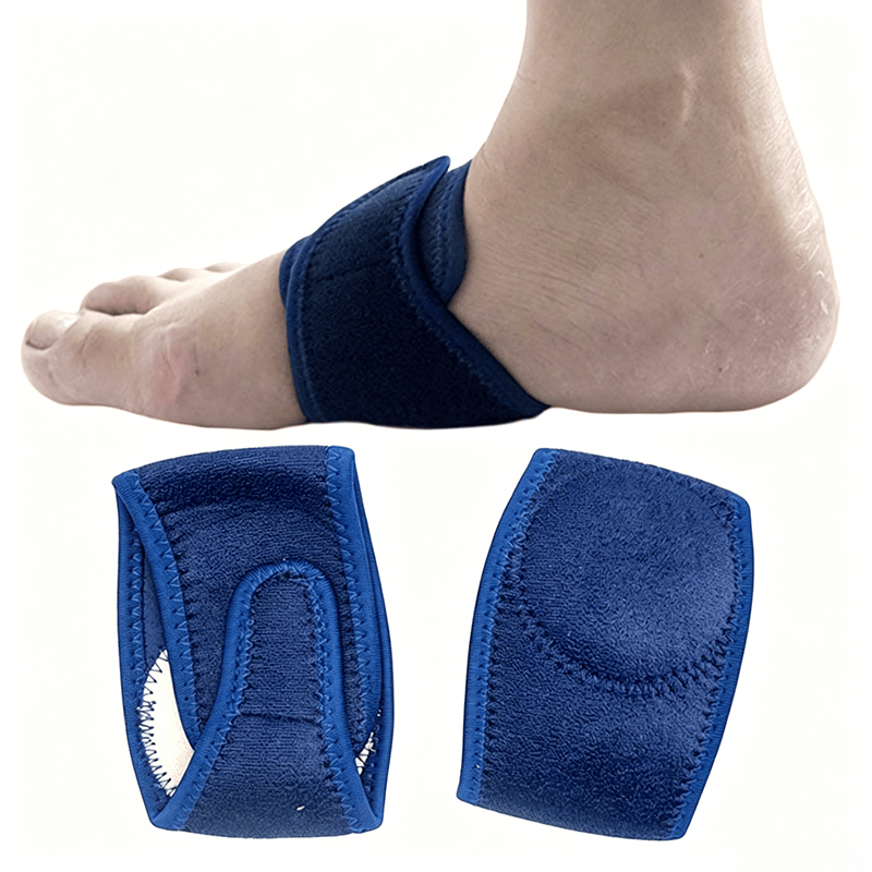 Support plantaire respirant avec sangles en silicone - image 0