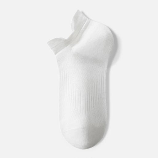 Chaussettes invisibles en coton respirant (3 paires) - Blanc - EU39-44(US6-10) - image 5