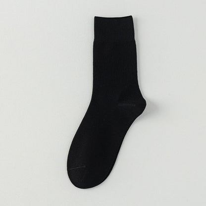 Chaussettes hautes larges et douces (5 paires) - Noir - EU39-43(US6-9) - image 5
