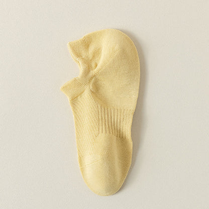 Chaussettes en coton (3 paires) - Jaune - EU39-44(US6-10) - image 7