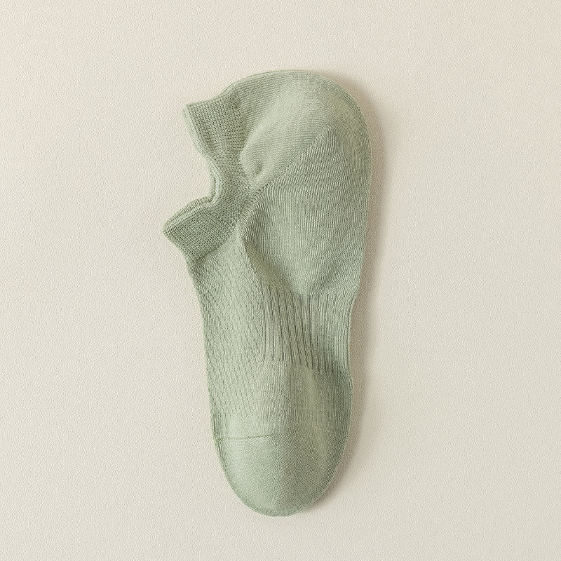 Chaussettes en coton (3 paires) - Vert - EU39-44(US6-10) - image 5