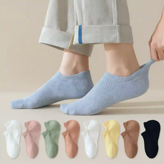 Chaussettes en coton (3 paires) - image 0