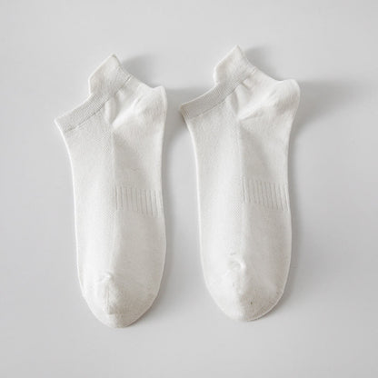 Chaussettes invisibles respirantes (5 paires) - Blanc - EU39-44(US6-10) - image 7
