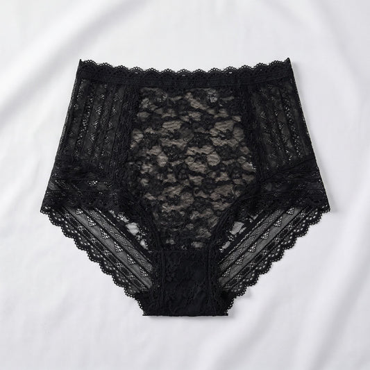 Culotte en dentelle intégrale (lot de 2) - Noir - 5XL - image 0
