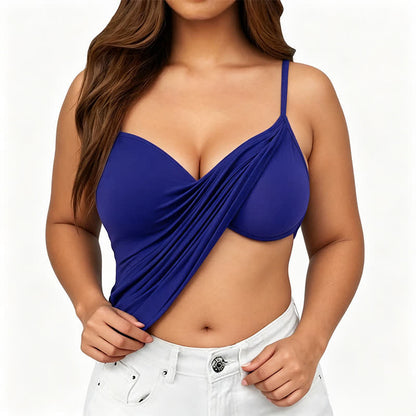 Débardeur sans fil en modal (2 pièces) - Bleu - 6XL - image 12