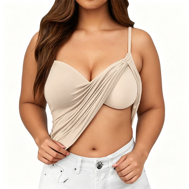 Débardeur sans fil en modal (2 pièces) - Nu - 6XL - image 13