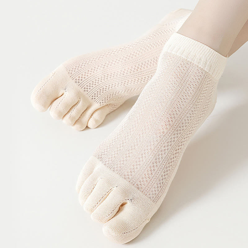 Chaussettes d'alignement en maille respirante (4 paires) - image 4