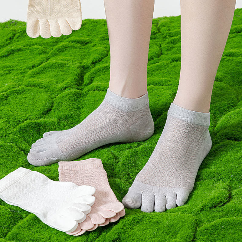 Chaussettes d'alignement en maille respirante (4 paires) - image 1
