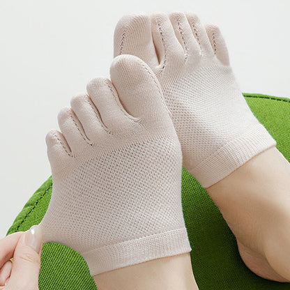 Chaussettes d'alignement douces en coton (5 paires) - image 1