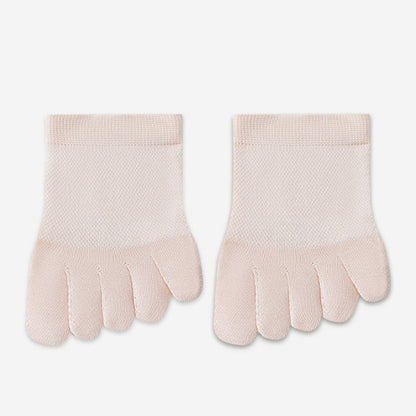 Chaussettes d'alignement douces en coton (5 paires) - Rose clair - EU36-40(US3-7) - image 13