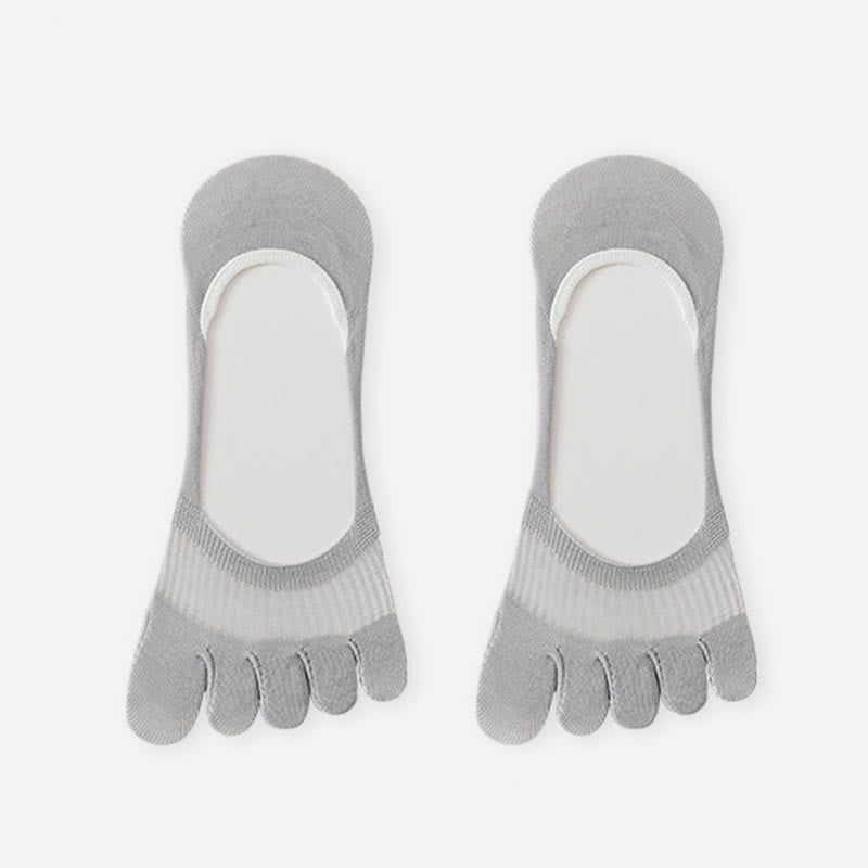 Chaussettes d'alignement invisibles (3 paires) - Gris - EU36-40(US3-7) - image 15