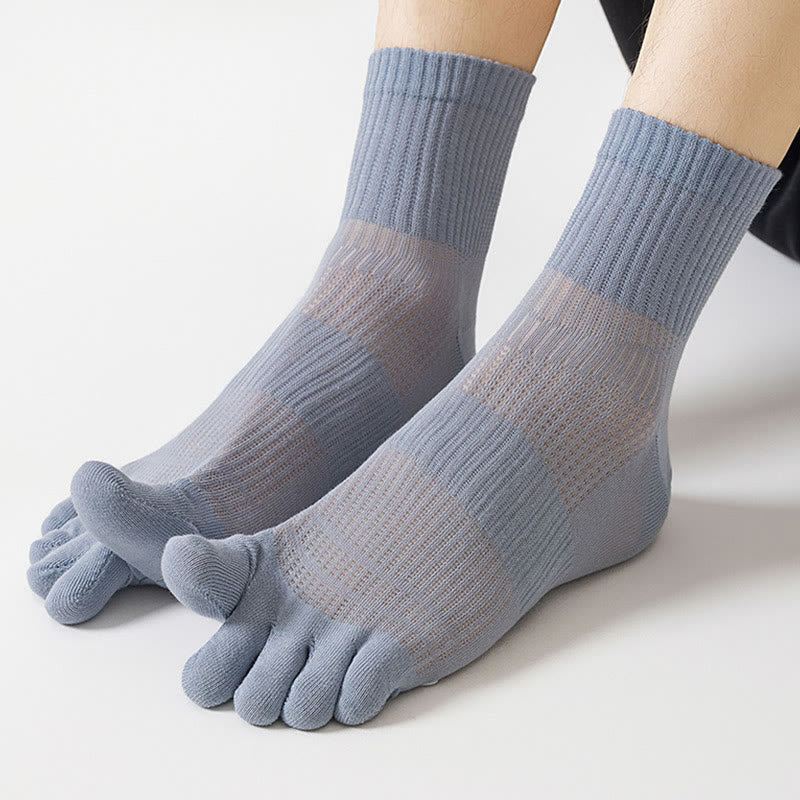 Chaussettes d'alignement en coton respirant (5 paires) - image 6