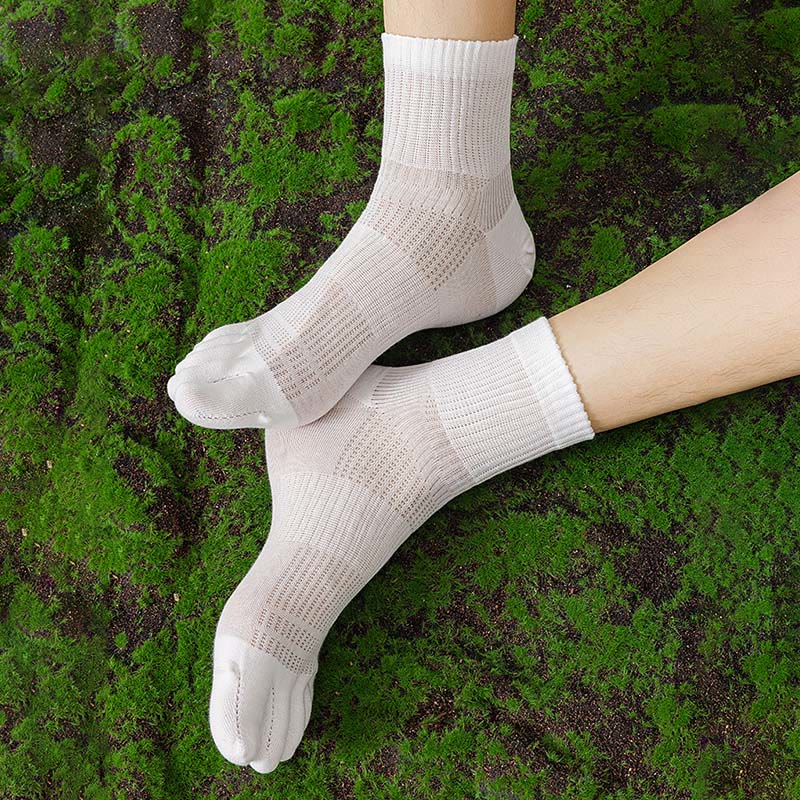 Chaussettes d'alignement en coton respirant (5 paires) - image 4