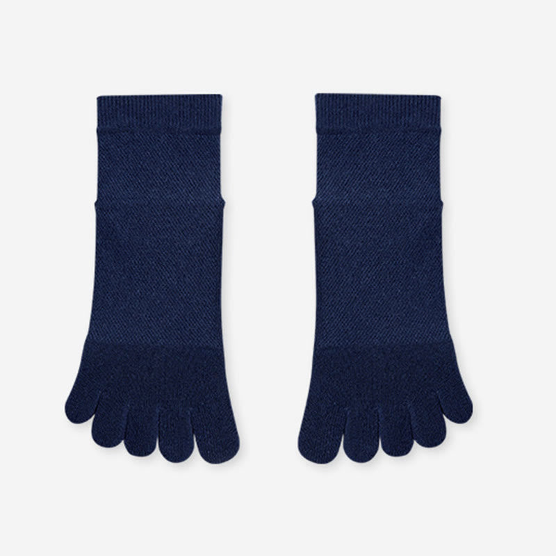 Chaussettes d'alignement antibactériennes respirantes (3 paires) - Bleu marine - EU40-45 (US7-11) - image 15