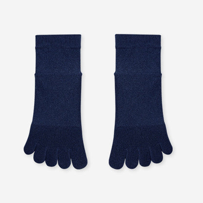 Chaussettes d'alignement antibactériennes respirantes (3 paires) - Bleu marine - EU40-45 (US7-11) - image 15