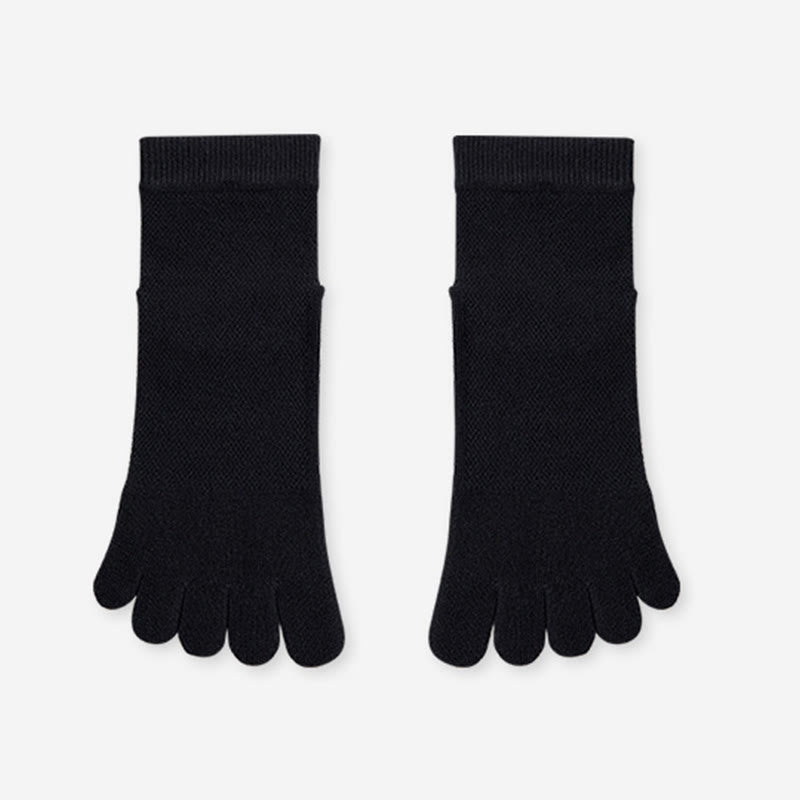 Chaussettes d'alignement antibactériennes respirantes (3 paires) - Noir - EU40-45 (US7-11) - image 12