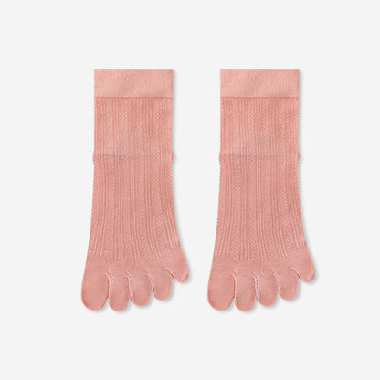 Chaussettes d'alignement en bambou (3 paires) - Rose - EU36-40(US3-7) - image 12