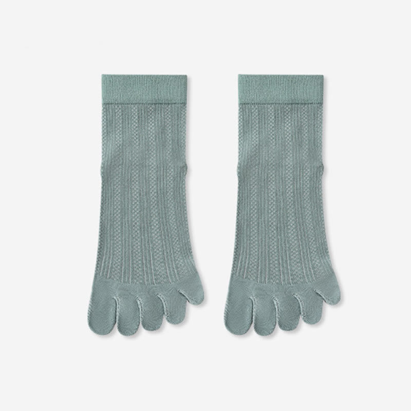 Chaussettes d'alignement en bambou (3 paires) - Vert - EU36-40(US3-7) - image 15