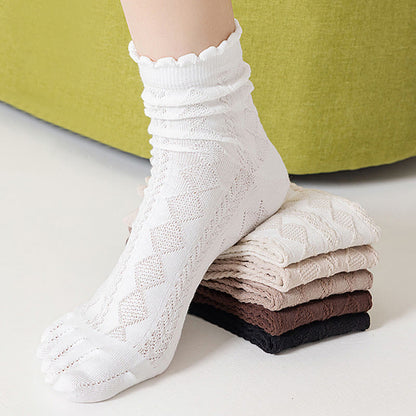 Chaussettes d'alignement en maille de coton (3 paires) - image 6