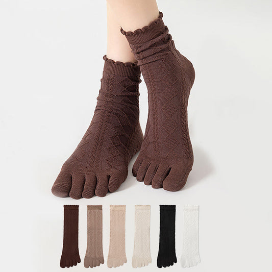 Chaussettes d'alignement en maille de coton (3 paires) - image 0