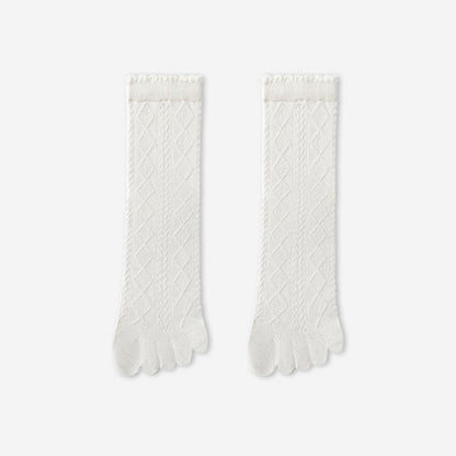 Chaussettes d'alignement en maille de coton (3 paires) - Blanc - EU36-40(US3-7) - image 12