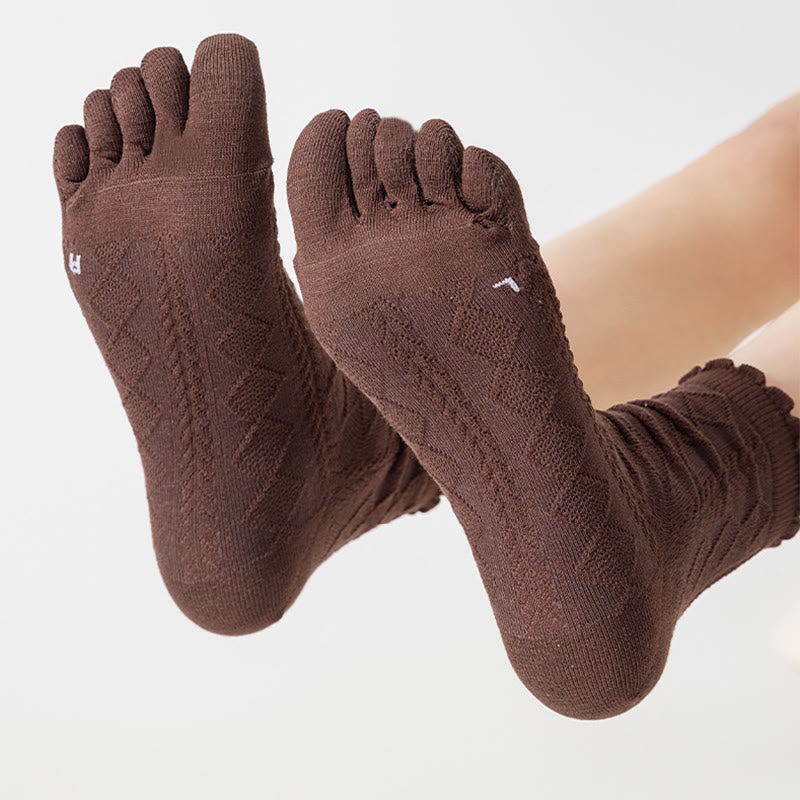 Chaussettes d'alignement en maille de coton (3 paires) - image 9