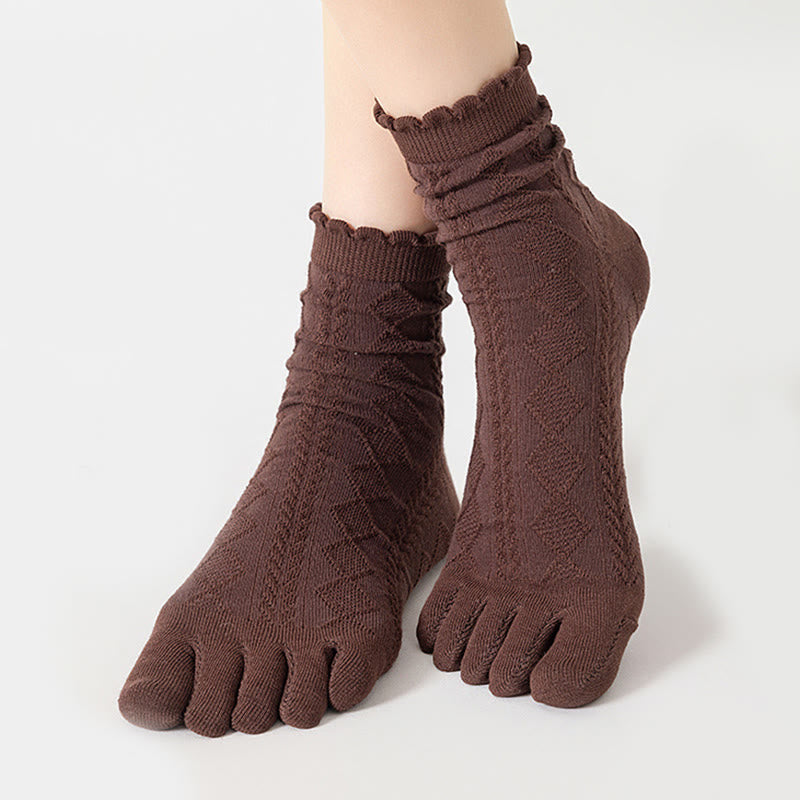 Chaussettes d'alignement en maille de coton (3 paires) - image 8